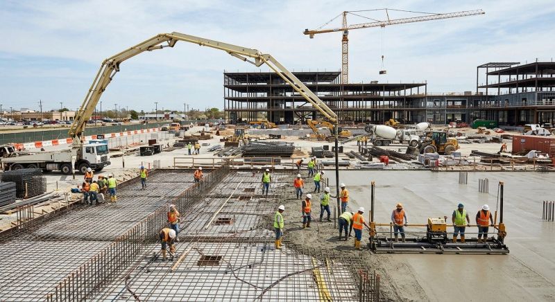 Commercial Slab Construction in Hernando County, FL