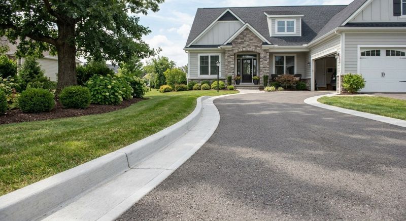 Concrete Driveway Curbing in Brooksville, FL