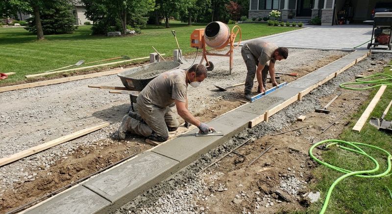 Concrete Edging Installation in Homosassa, FL