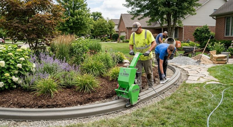 Concrete Edging Installation in Lecanto, FL