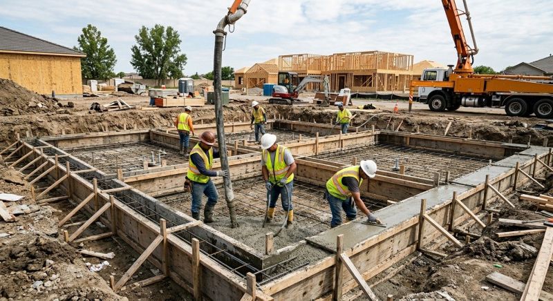 Concrete Foundation Installation in Lecanto, FL