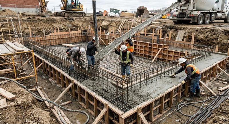 Concrete Foundation Pouring in Brooksville, FL