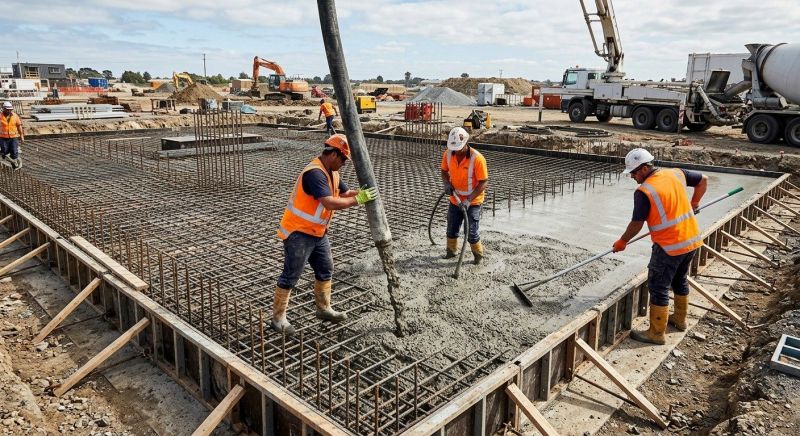 Foundation Pouring in Brooksville, FL