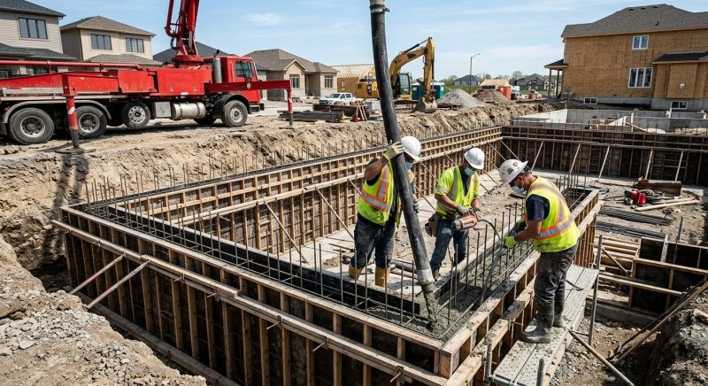 Foundation Pouring in Brooksville, FL
