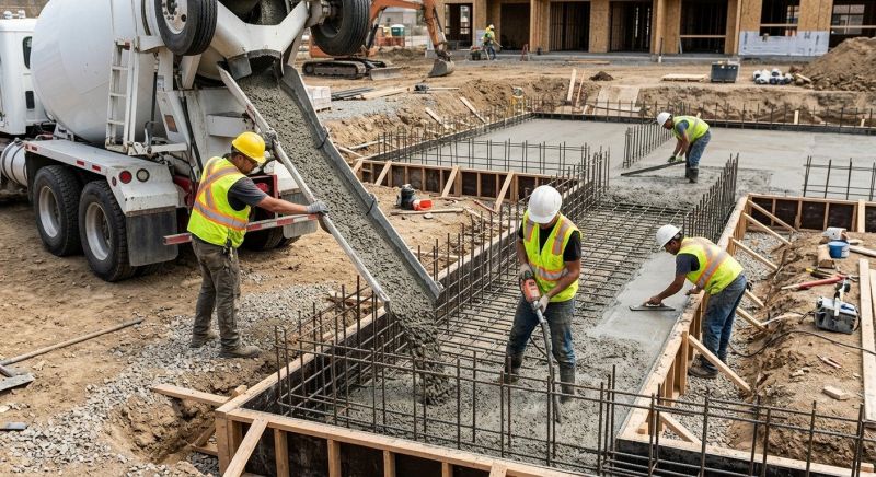 Foundation Wall Pouring in Floral City, FL