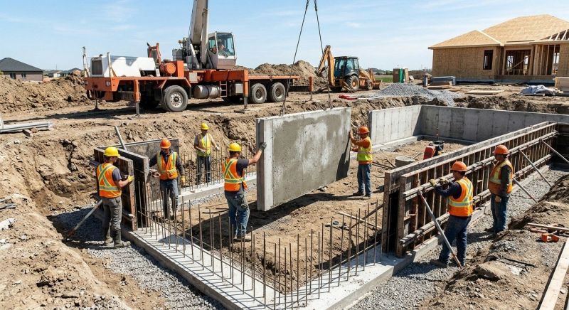 Foundation Wall Pouring in Homosassa, FL