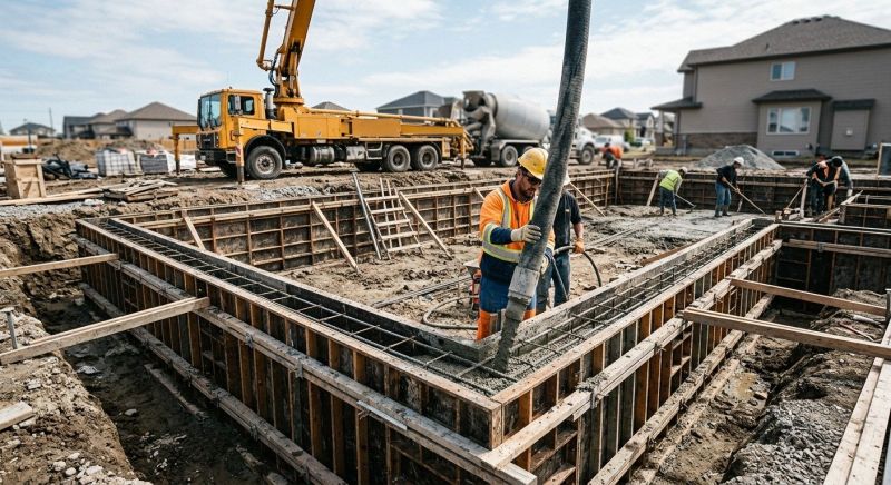Foundation Wall Pouring in Hudson, FL