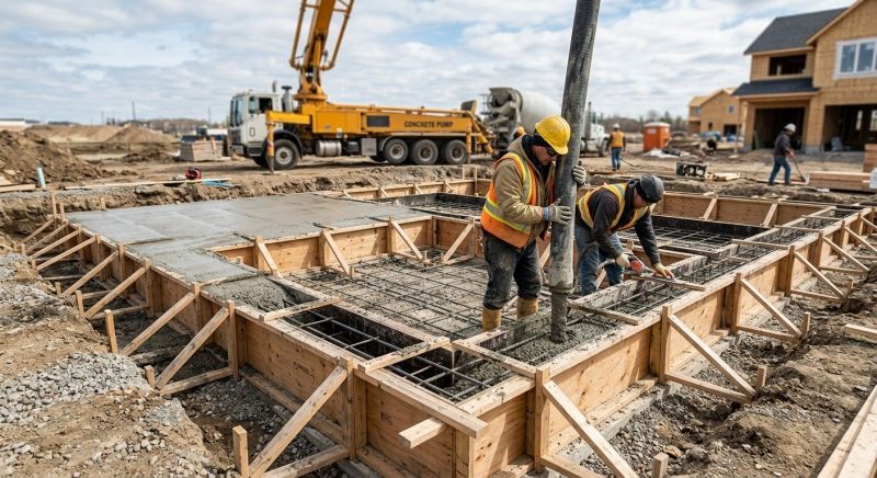 Foundation Wall Pouring in Lecanto, FL