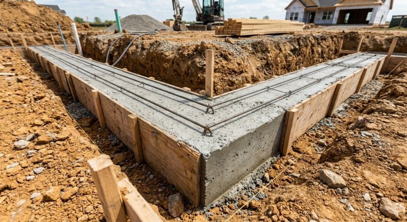 House Footing Construction in Brooksville, FL