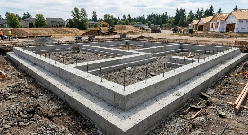 House Footing Construction in Brooksville, FL