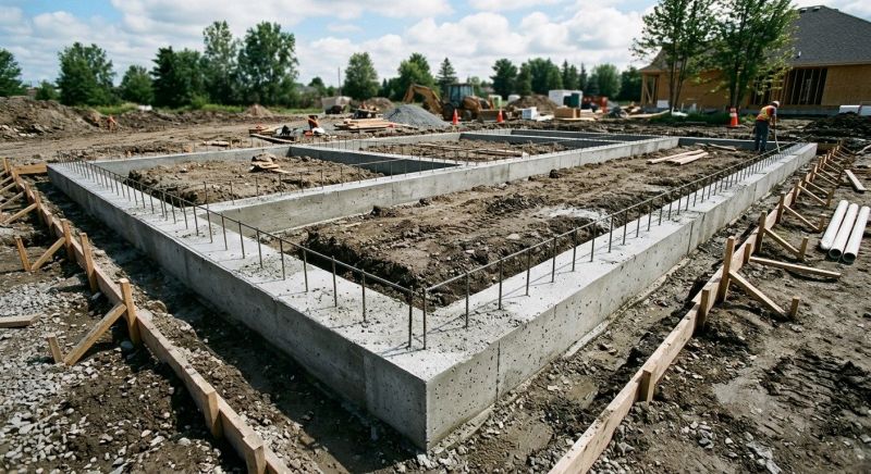 House Footing Construction in Brooksville, FL