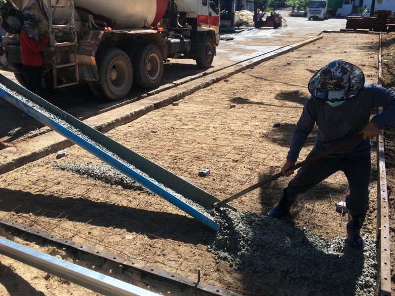 Poured Foundation Installation in Brooksville, FL
